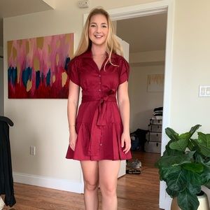 Alexis Sisel Dress Red Small